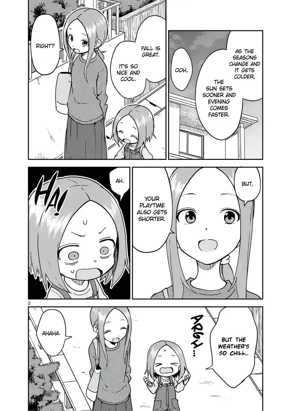 Karakai Jouzu no (Moto) Takagi-san Chapter 249 2